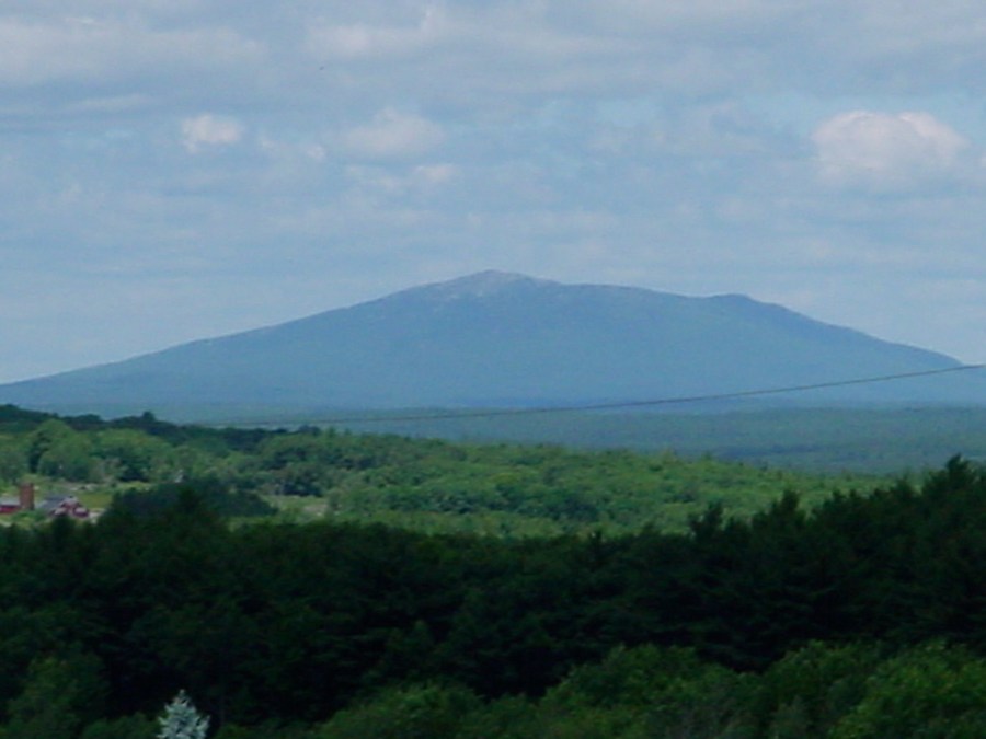 Mount Monadnock, looking north from Templeton by Ivan Ussach